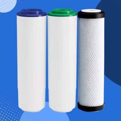 Покращений комплект  картриджів Ecosoft  для потрійних фільтрів