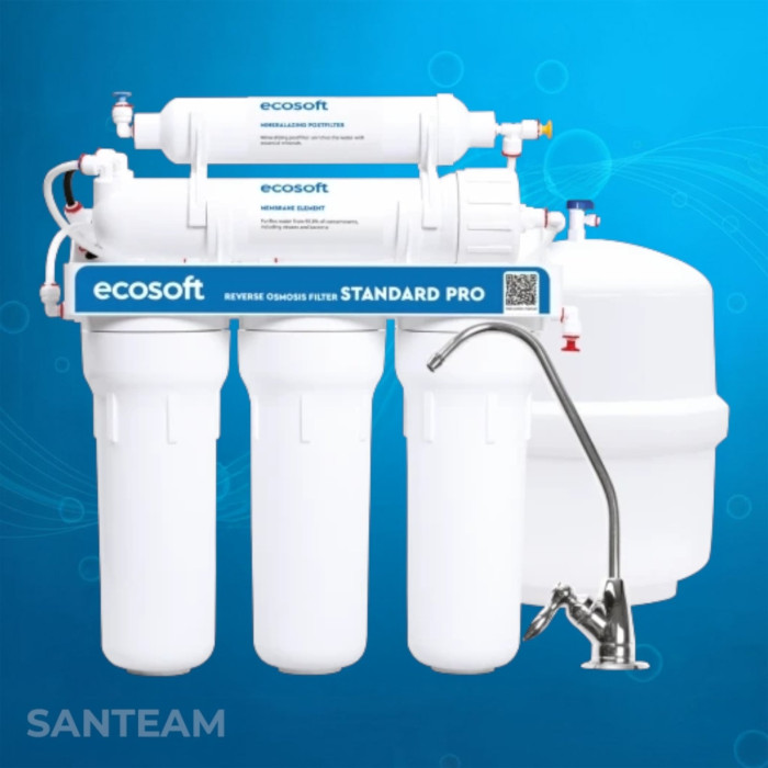 Фільтр зворотного осмосу Ecosoft Standard PRO 5-50 з мінералізацією