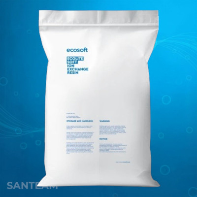 Іонообмінна смола Ecolite Soft сильнокислий катіоніт Na, 25 л